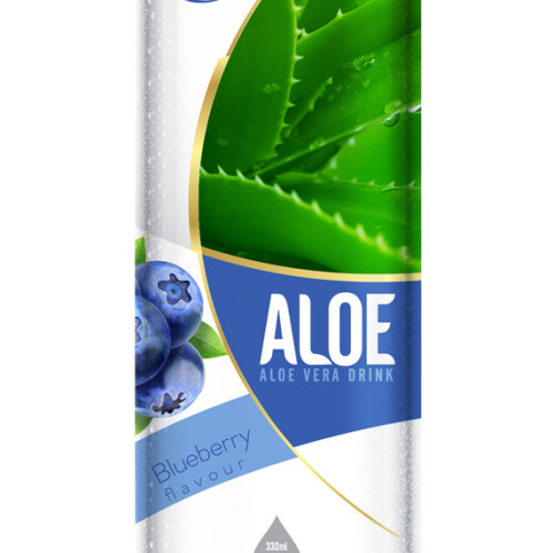 330ml Blueberry Flavor Aloe Vera Drink